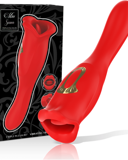 MIA - SIENA TRIPLE PLEASURE VIBRATING + BITING