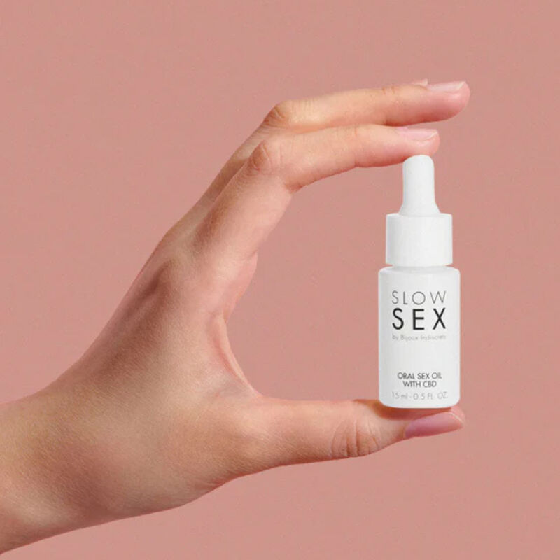 BIJOUX - SLOW SEX ORAL SEX OIL WITH CBD 15 ML - Imagem de 3