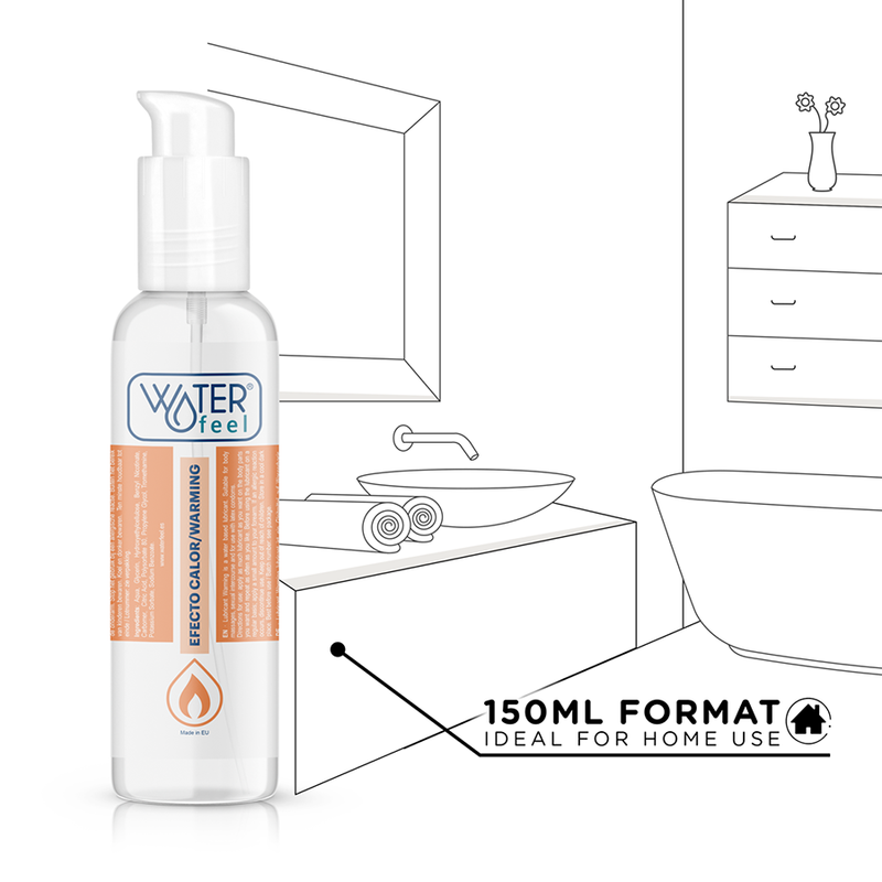 WATERFEEL - HEAT EFFECT LUBRICANT 150 ML - Imagem de 5