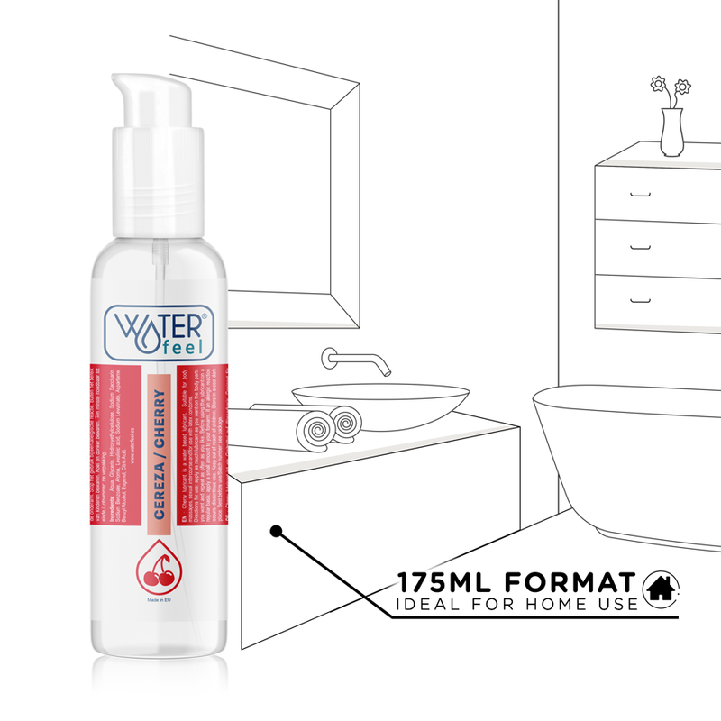 WATERFEEL - CHERRY LUBRICANT 175 ML - Imagem de 5