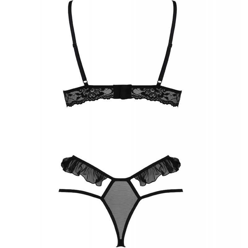 PASSION - DOLLY SET DOS PIEZAS NEGRO S/M - Imagem de 4