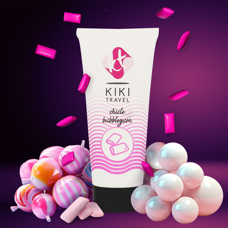 KIKÍ TRAVEL - BUBBLEGUM LUBRICANT 50 ML - Imagem de 5