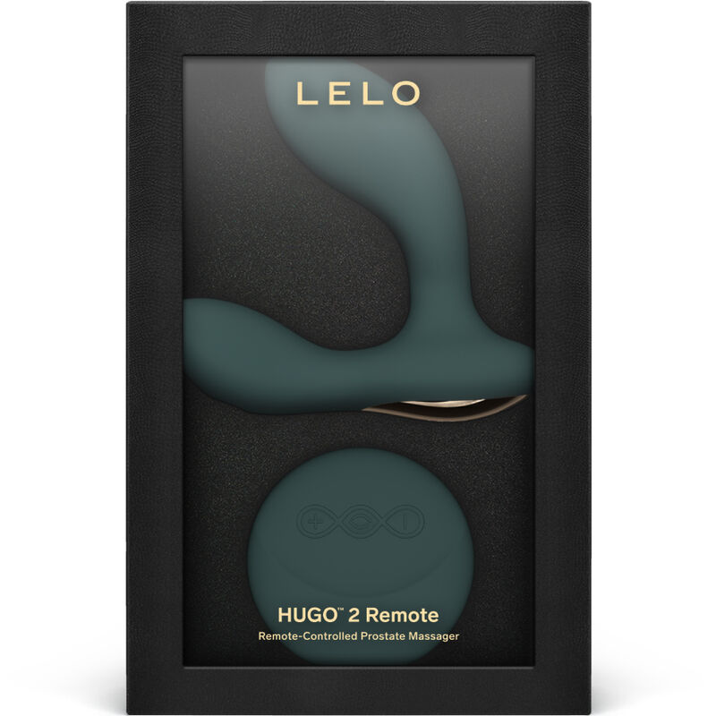 LELO - HUGO 2 MASAJEADOR DE PROSTATA CONTROL REMOTO VERDE - Imagem de 3