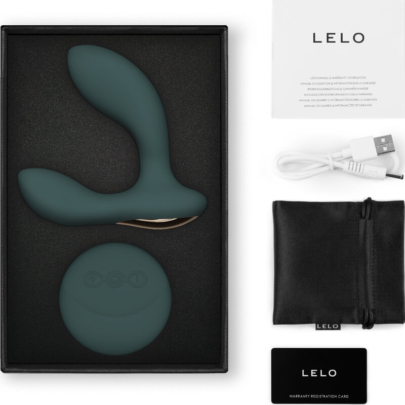 LELO - HUGO 2 MASAJEADOR DE PROSTATA CONTROL REMOTO VERDE - Imagem de 2