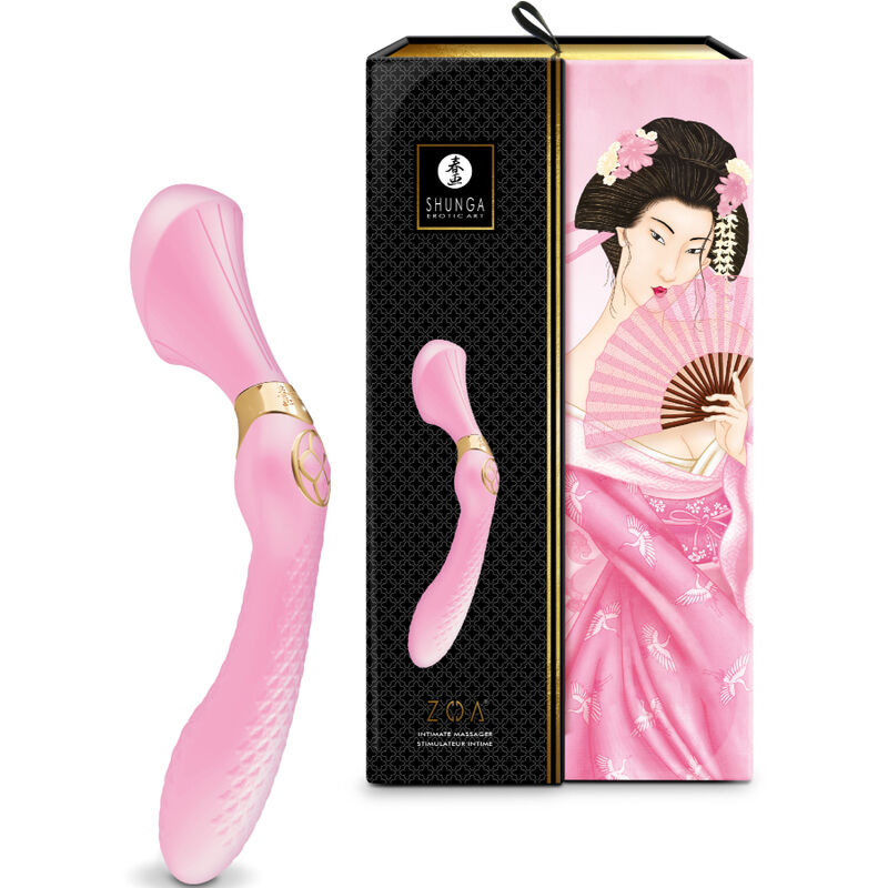 SHUNGA - ZOA MASAJEADOR INTIMO ROSA - Imagem de 3