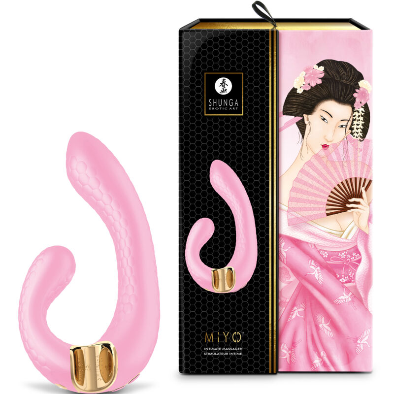 SHUNGA - MIYO MASAJEADOR INTIMO ROSA - Imagem de 3