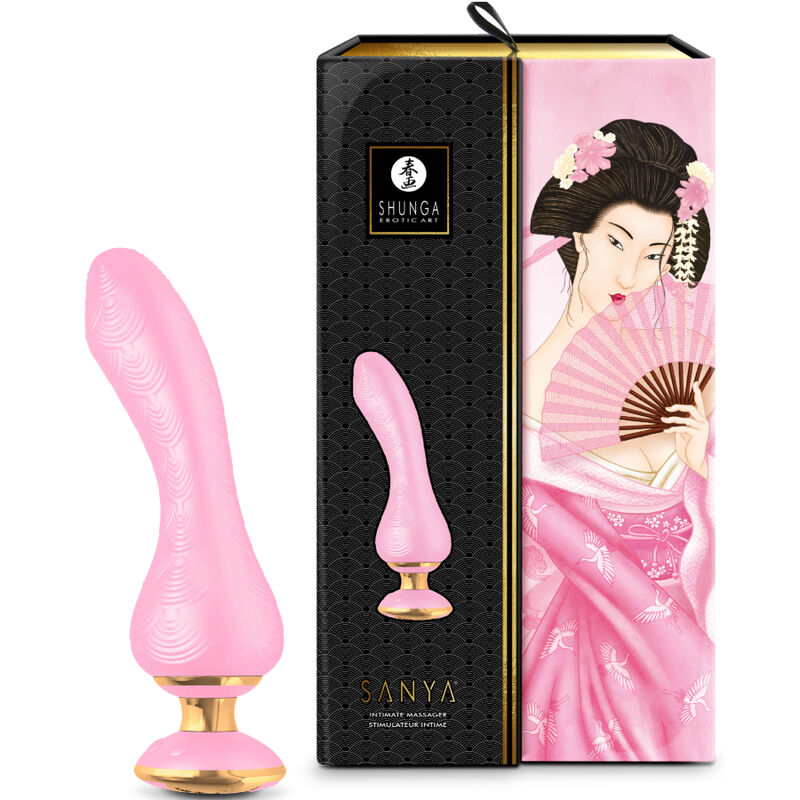 SHUNGA - SANYA MASAJEADOR INTIMO ROSA - Imagem de 4