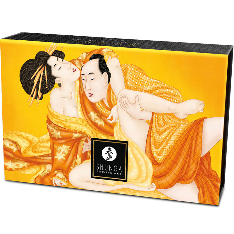 SHUNGA - EDIBLE MASSAGE POWDER KIT MANGO - Imagem de 4