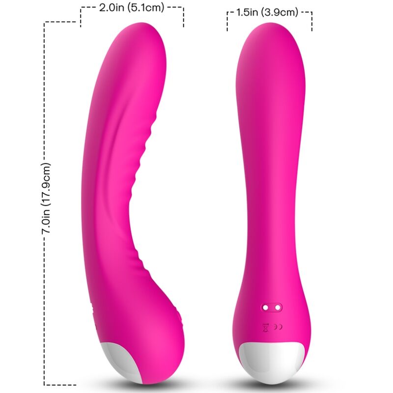 ARMONY - LEGEND VIBRATOR SILICONE FUCHSIA - Imagem de 3
