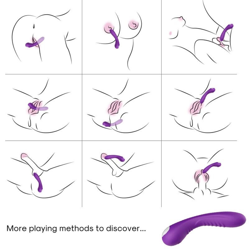 ARMONY - LEGEND VIBRATOR SILICONE PURPLE - Imagem de 2