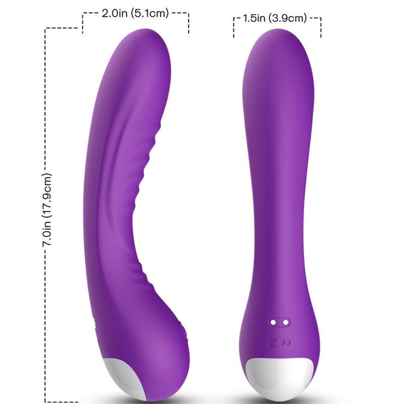 ARMONY - LEGEND VIBRATOR SILICONE PURPLE - Imagem de 3