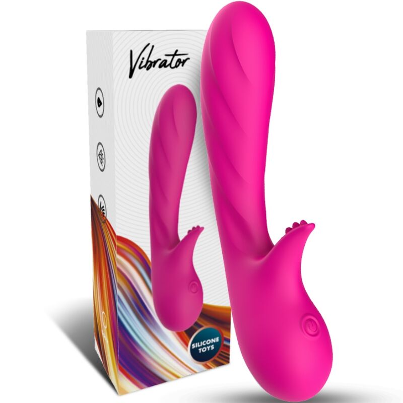 ARMONY - ROMANCE VIBRATOR WITH STIMULATOR FUCHSIA - Imagem de 5