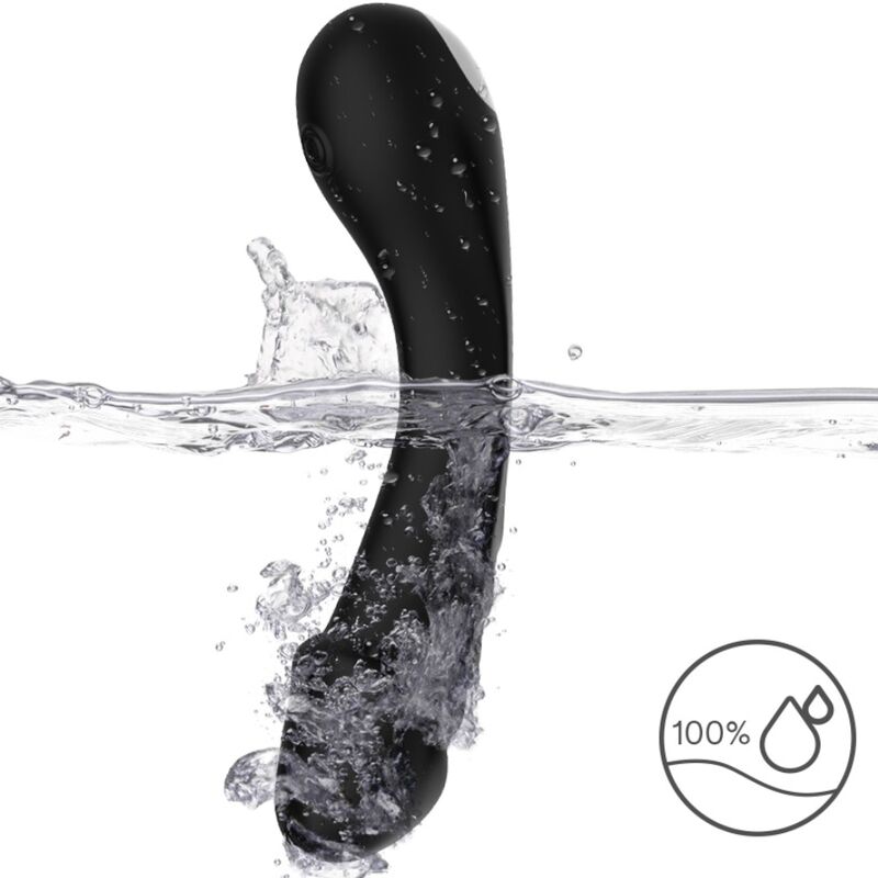 ARMONY - DILDO VIBRATOR G-SPOT SILICONE BLACK - Imagem de 4