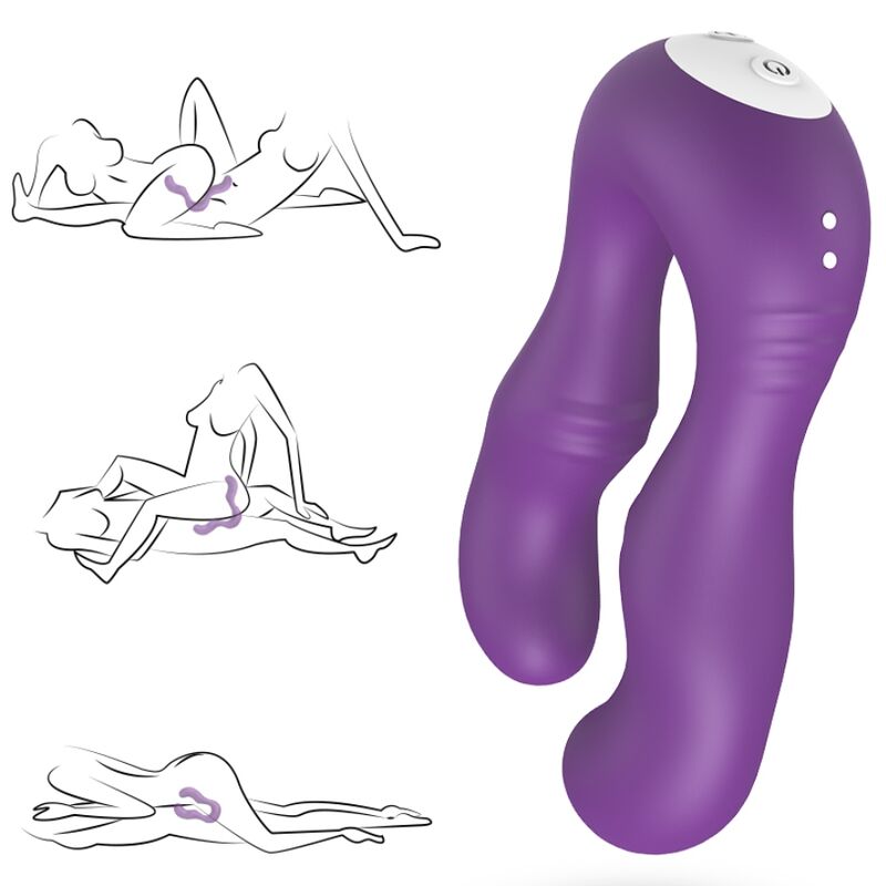 ARMONY - SERAPH VIBRATOR DOUBLE REMOTE CONTROL PURPLE - Imagem de 2