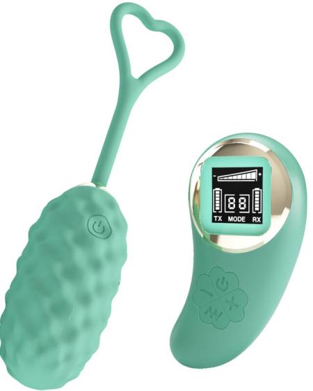 PRETTY LOVE - VIVIAN GREEN REMOTE CONTROL VIBRATING EGG