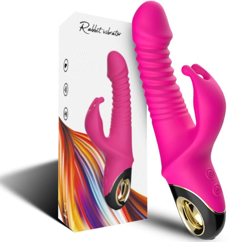ARMONY - ZING DILDO VIBRATOR RABBIT FUCHSIA - Imagem de 5