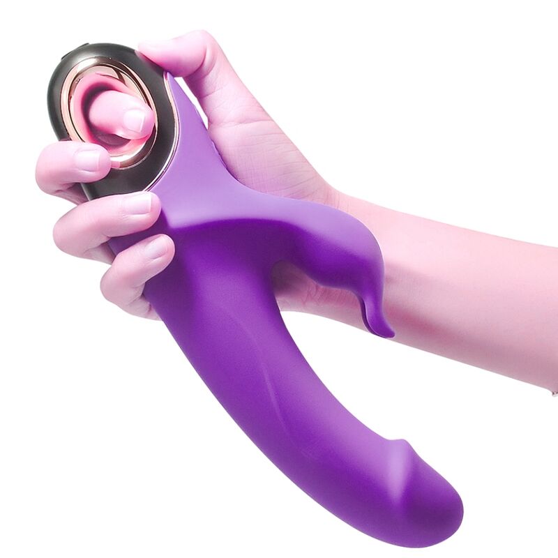 ARMONY - METEROR DILDO VIBRATOR RABBIT PURPLE - Imagem de 4