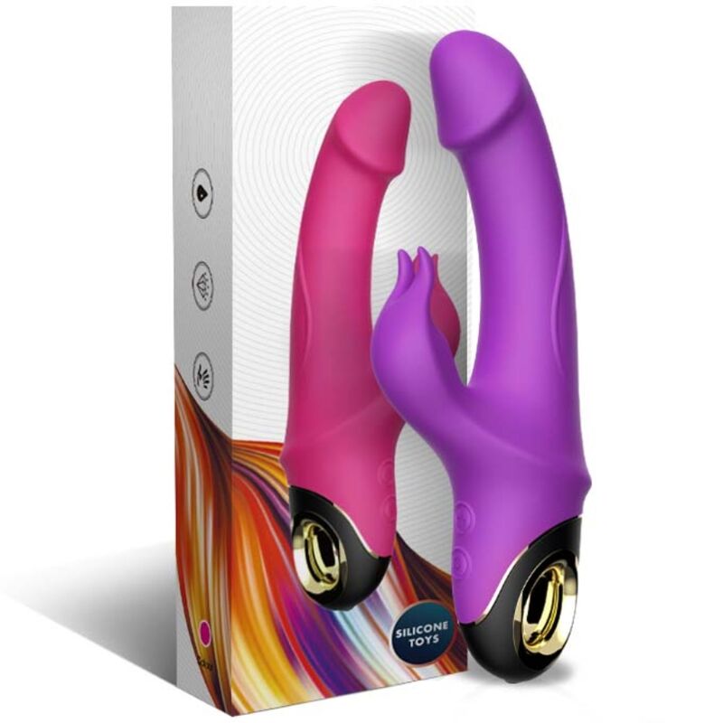 ARMONY - METEROR DILDO VIBRATOR RABBIT PURPLE - Imagem de 5