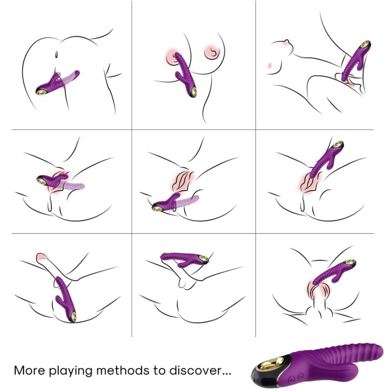 ARMONY - ETERNITY VIBRATOR SILICONE PURPLE - Imagem de 2