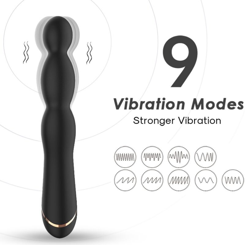 ARMONY - BAMBU VIBRATOR ADJUSTABLE BLACK - Imagem de 2