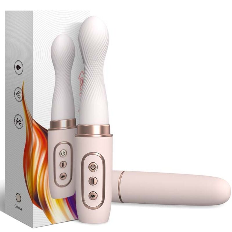 ARMONY - VIBRATOR ROTATOR AUTOMATIC TELESCOPIC MACHINE YELLOW - Imagem de 5