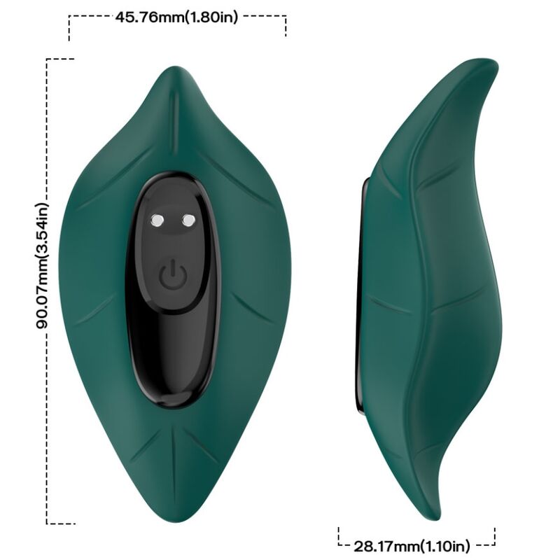 ARMONY - STIMULATOR VIBRATOR REMOTE CONTROL GREEN - Imagem de 4