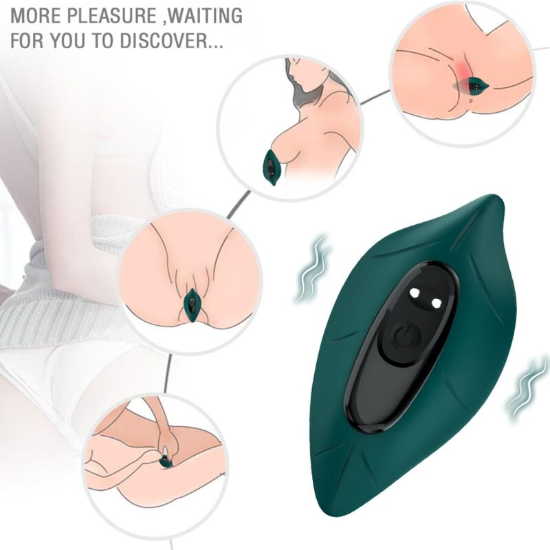 ARMONY - STIMULATOR VIBRATOR REMOTE CONTROL GREEN - Imagem de 3