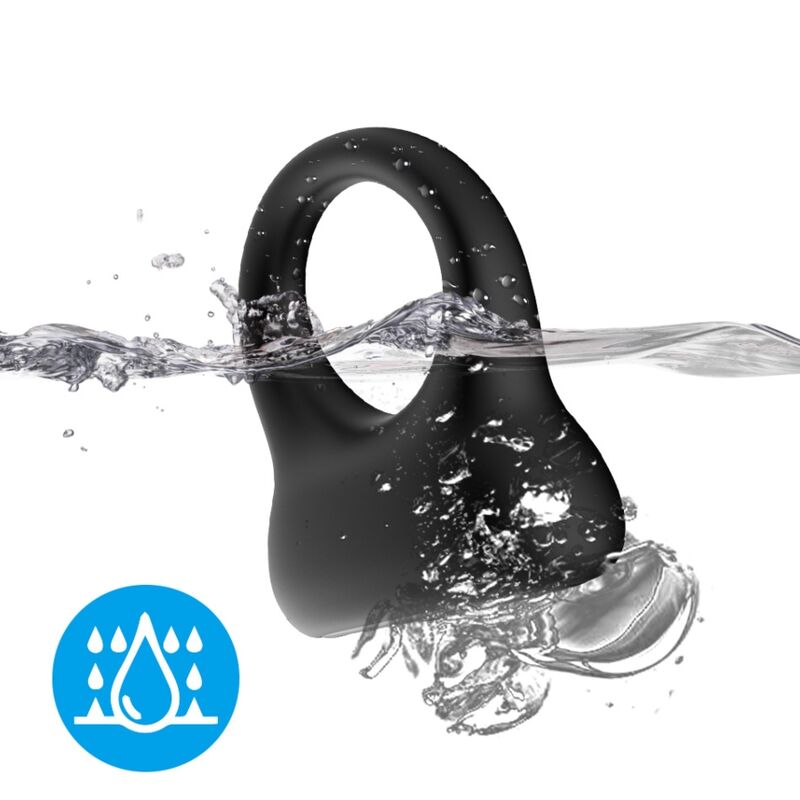 ARMONY - RING VIBRATOR BLACK - Imagem de 2