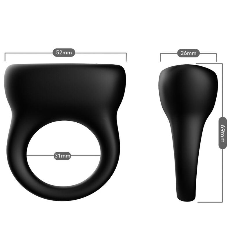 ARMONY - RING VIBRATOR BLACK - Imagem de 3