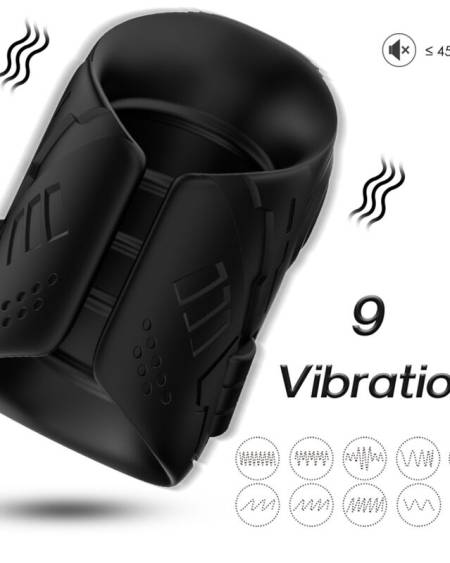 ARMONY - MASTURBATOR  VIBRATOR BLACK
