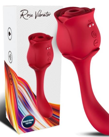 ARMONY - ROSELOVER CLITORIS SUCTION  STIMULATOR RED
