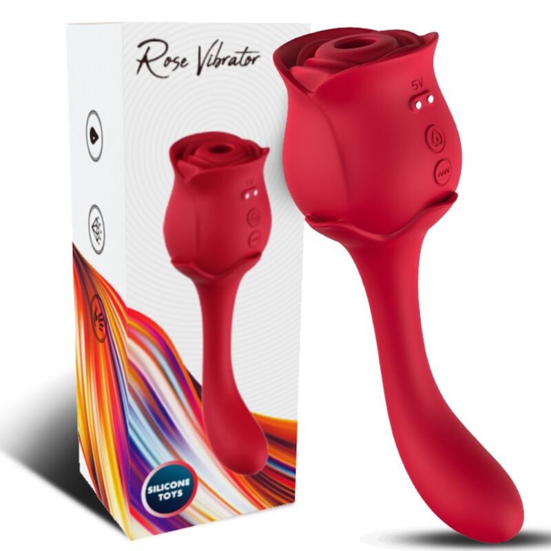 ARMONY - ROSELOVER CLITORIS SUCTION STIMULATOR RED