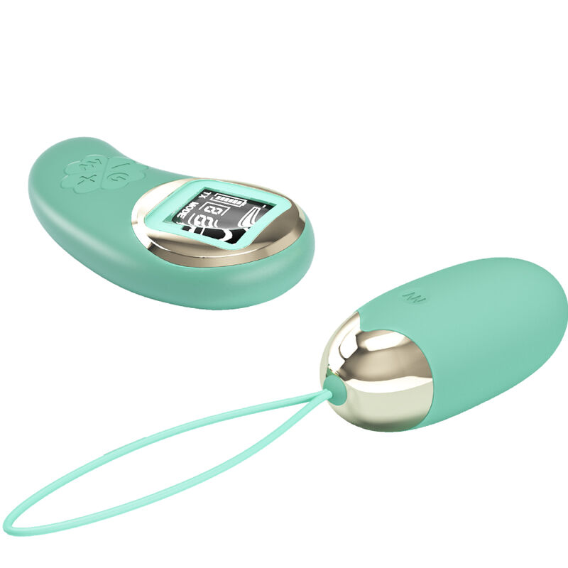 PRETTY LOVE - GREEN REMOTE CONTROL VIBRATING EGG MINE - Imagem de 2