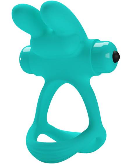 PRETTY LOVE - DANTE GREEN RABBIT VIBRATOR RING