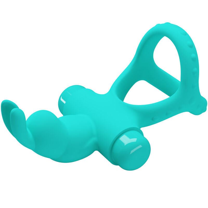 PRETTY LOVE - FIGGY GREEN RABBIT VIBRATOR RING - Imagem de 3
