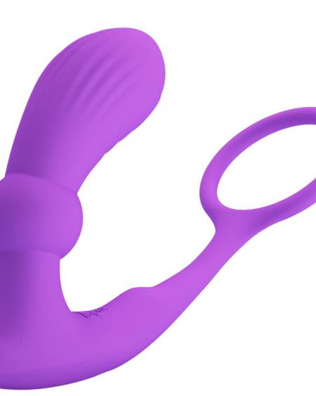 PRETTY LOVE - WARREN VIOLET ANAL RING  VIBRATOR