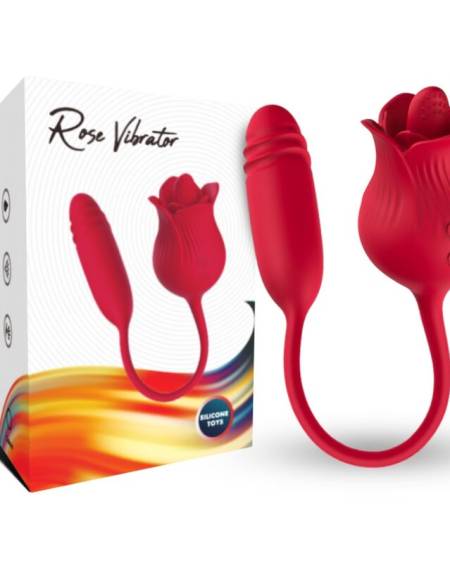 ARMONY - ROSELIP LICKING VIBRANDO CLITÓRIO E VIBRADOR VERMELHO
