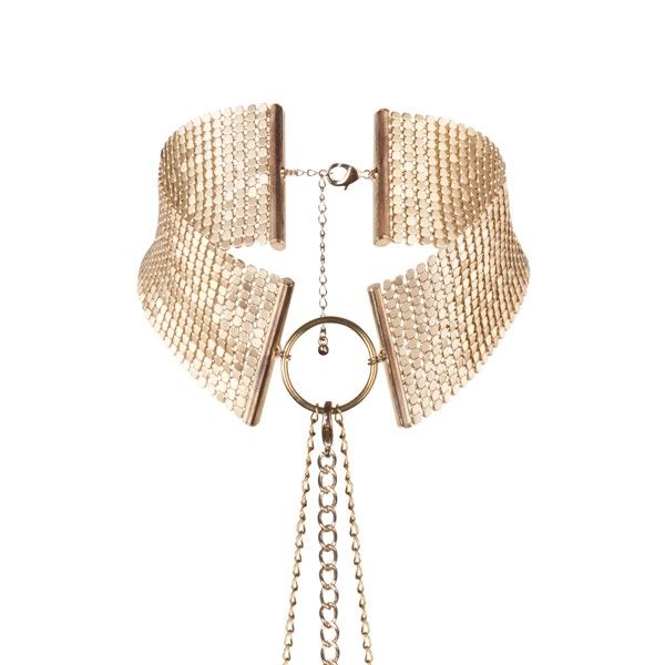 BIJOUX - DÉSIR MÉTALLIQUE GOLDEN METALLIC NECKLACE - Imagem de 3
