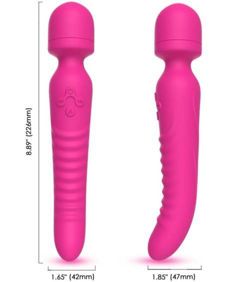 ARMONY - MISSION MASSAGER  VIBRATOR HEAT EFFECT FUCHSIA