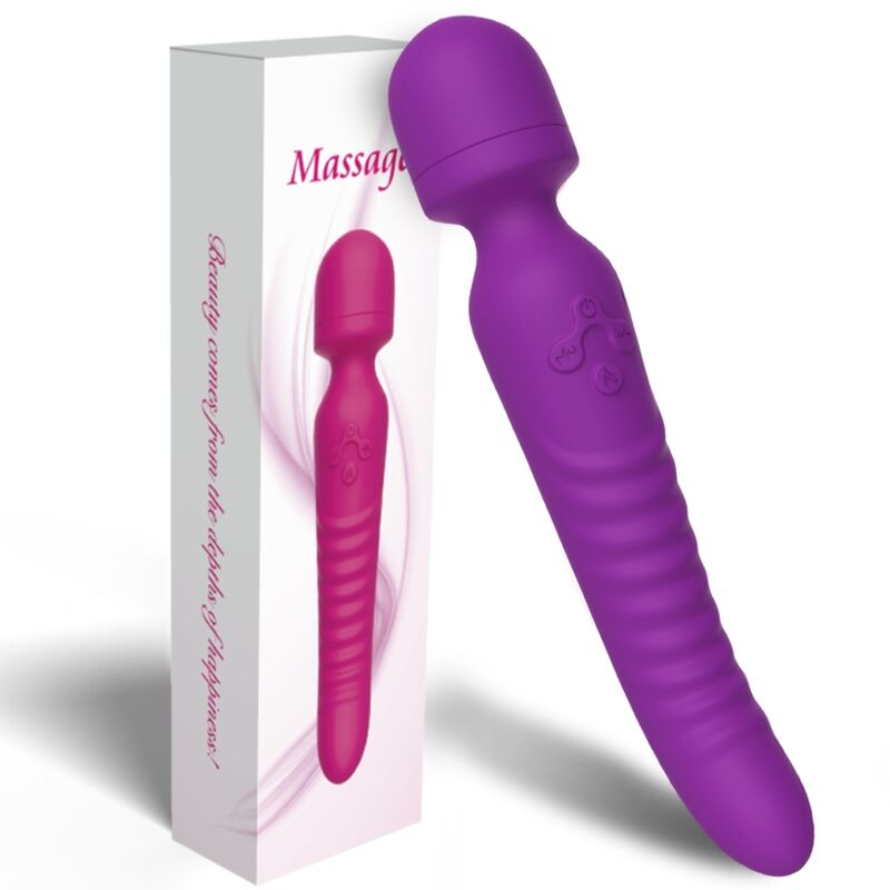 ARMONY - MISSION MASSAGER VIBRATOR HEAT EFFECT PURPLE - Imagem de 4