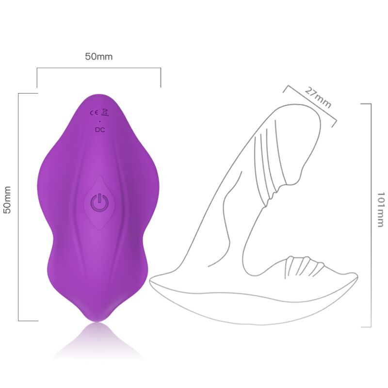 ARMONY - WHISTLE VIBRATOR INTRODUCIBLE REMOTE CONTROL PURPLE - Imagem de 2