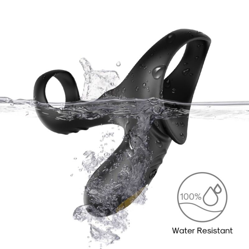 ARMONY - RANGER DOUBLE VIBRATOR RING FOR COUPLES BLACK - Imagem de 3