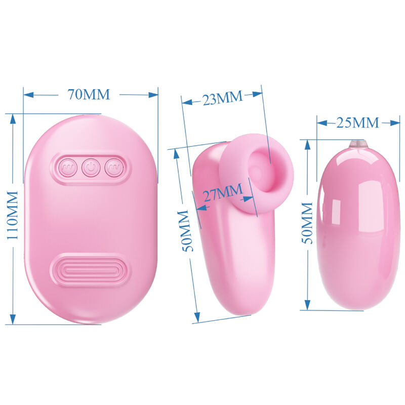 PRETTY LOVE - MAGIC BOX VIBRATING BULLET PINK STIMULATOR - Imagem de 5