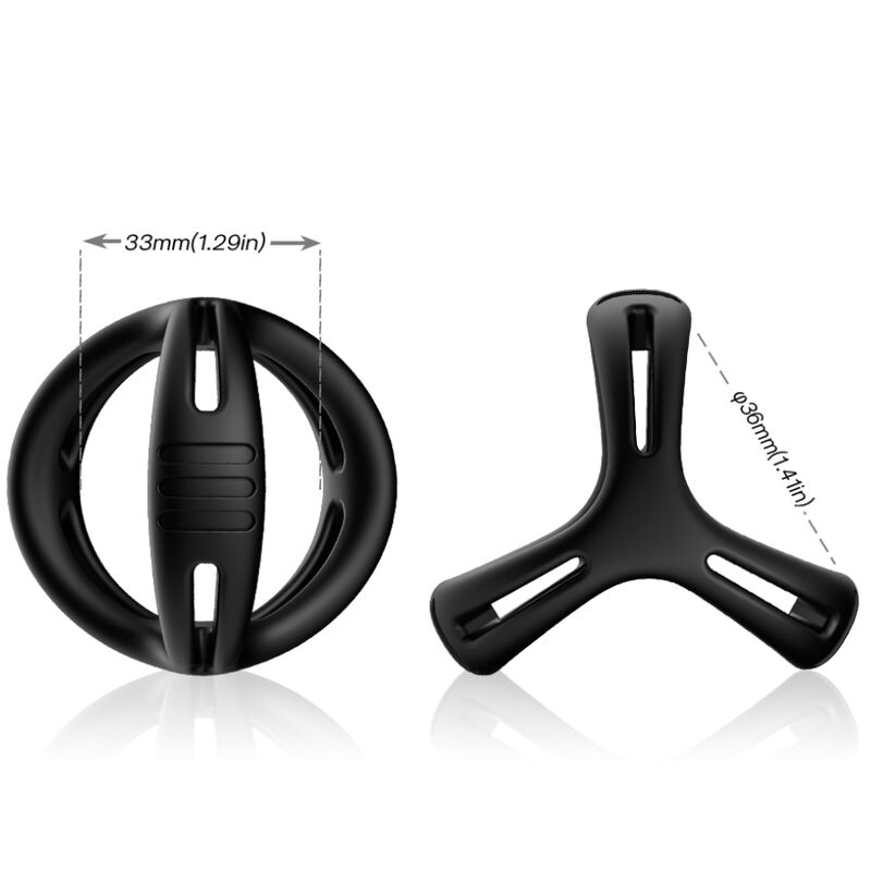 ARMONY - X-RING MULTIPOSITION BLACK - Imagem de 2