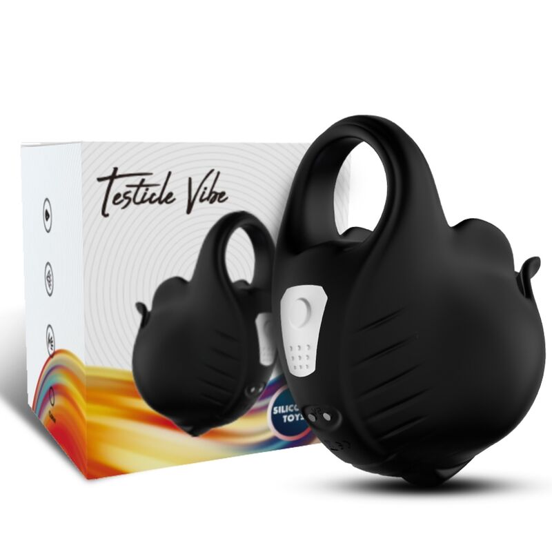 ARMONY - CUPPING VIBRATOR RING REMOTE CONTROL BLACK - Imagem de 4