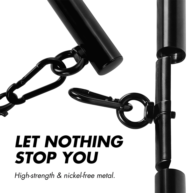 FETISH SUBMISSIVE BONDAGE - ADJUSTABLE SEPARATOR BAR 4 PIECES - Imagem de 5
