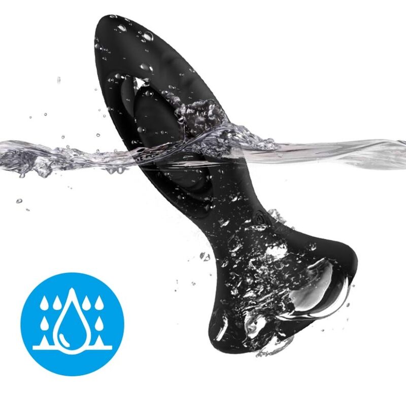 ARMONY - VIBRATOR ANAL PLUG SILICONE BLACK - Imagem de 3