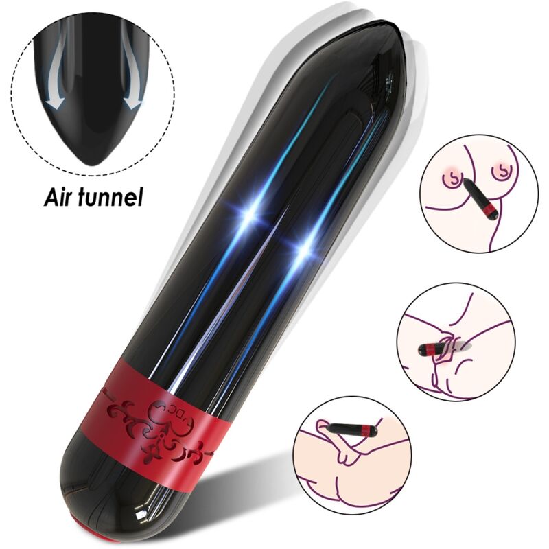 ARMONY - ROCKET VIBRATOR BULLET BLACK - Imagem de 3