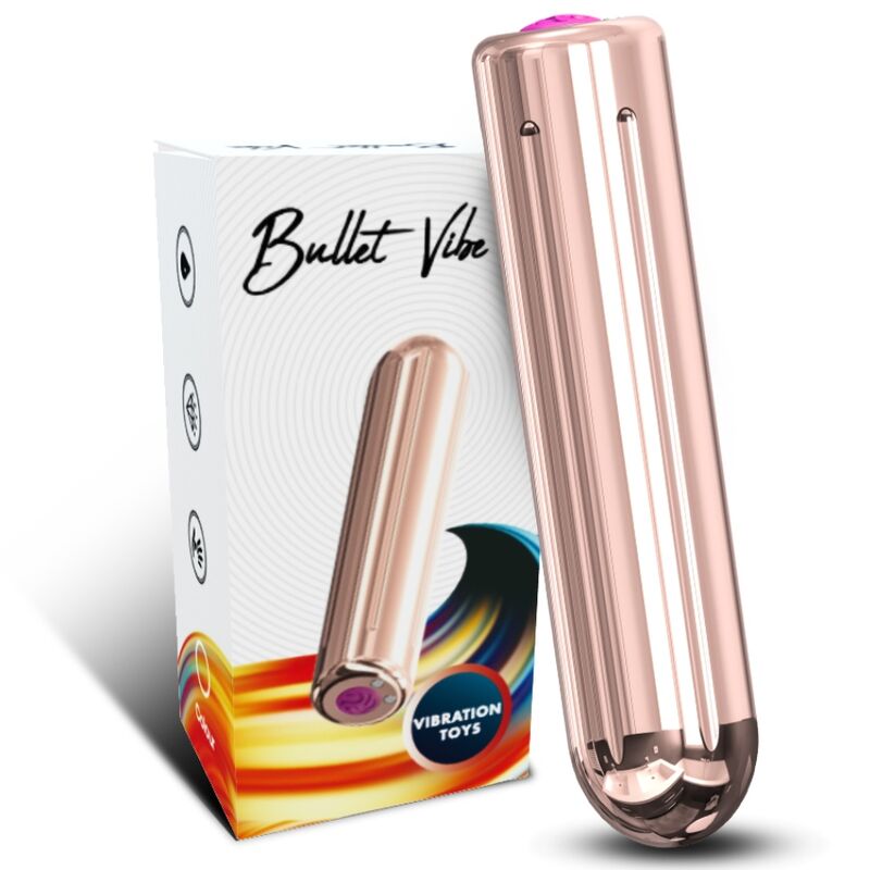 ARMONY - WARHEAD VIBRATOR BULLET REMOTE CONTROL GOLDEN 2 CM X 8.8 CM - Imagem de 5