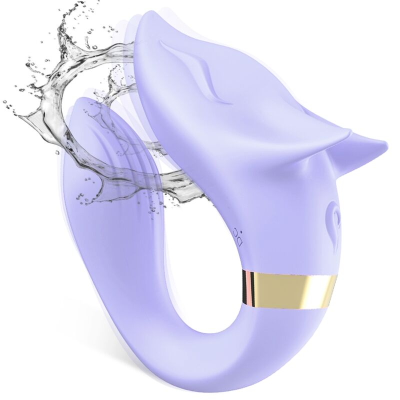 ARMONY - FOX VIBRATOR FOR COUPLES REMOTE CONTROL PURPLE - Imagem de 2